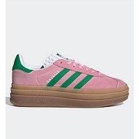 Adidas Originals Womens Gazelle Bold Trainers - Pink
