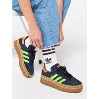 Adidas Originals Womens Gazelle Bold Trainers - Navy