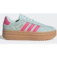 Adidas Sportswear Womens Vl Court Bold Trainers - Halo Mint/Pulse Magenta/Gum 3