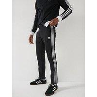 Adidas Originals Mens Adicolor Beckenbauer Classic Track Pants - Black/White