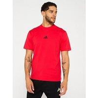 Adidas Sportswear Mens City Escape T-Shirt - Red