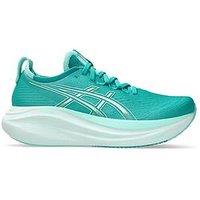 Asics Womens Running Gel-Nimbus 27 Trainers - Teal