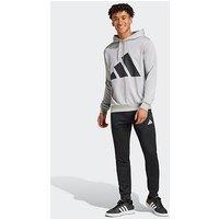 Adidas Sportswear Mens Sportswear French Terry Hooded Tracksuit - Grey