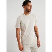 Adidas Sportswear Men'S Essentials Small Logo Single Jersey Tee - Grey