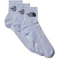 The North Face Multi Sport Cush Quarter Sock 3 Pack - White