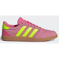 Adidas Sportswear Womens Breaknet Sleek Trainers - Pulse Magenta/Lucid Lemon