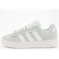Adidas Sportswear Womens Grand Court Alpha 00S Trainers - Linen Green/Off White/Silver
