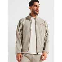 Adidas Sportswear Men'S Zne Woven Track Top - Putty Beige