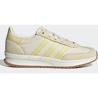 Adidas Sportswear Womens Run 70S 20 Trainers - Wonder White/Powder Yellow