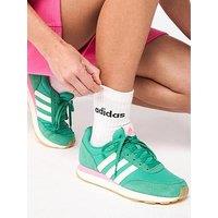 Adidas Sportswear Womens Run 60S 30 Trainers - Semi Court Green/Off White/Bliss Pink