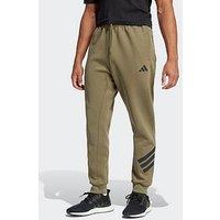 Adidas Sportswear Mens Future Icons 3-Stripe Tracksuit Bottoms - Green