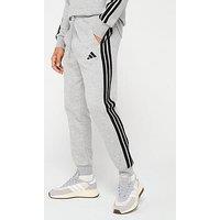 Adidas Sportswear Men'S Essential 3-Stripe Fleece Pant - Grey