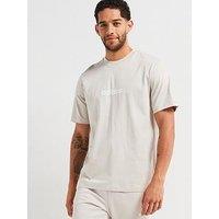 Adidas Sportswear Mens Essentials Linear Single Jersey T-Shirt - Grey