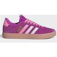 Adidas Sportswear Womens Vl Court 30 Trainers - Flash Pink/Bliss Pink/Gold Met