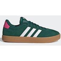 Adidas Sportswear Womens Vl Court 3.0 Trainers - Green/Cloud White/Pulse Magenta