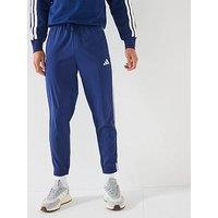 Adidas Sportswear Men'S Essential 3-Stripe Woven Pant - Blue