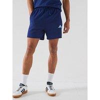 Adidas Sportswear Mens Seasonal Essentials Colorblock Shorts - Blue