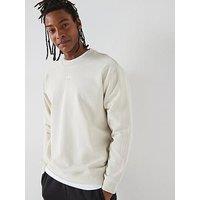 Adidas Originals Mens Premium Essentials Crew Sweat - Cream