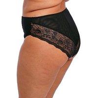 Elomi Morgan Floral Brief - Black