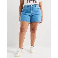 Levi'S Plus 501 Original High-Rise Shorts (Plus Size) - Multiple Choice - Blue