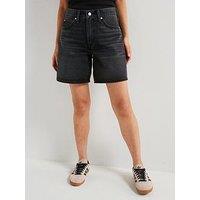 Levi'S 94 Baggy Shorts - Wandering Spirit Clean - Black