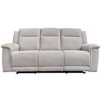 Very Home Miro 3 Seater Manual Fabric Recliner Sofa