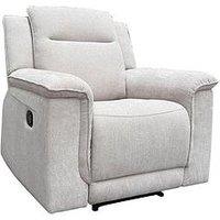 Very Home Miro Fabric Manual Recliner Chair