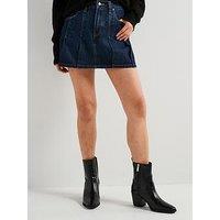 Levi'S Pleated Mini Skirt - Remember Together - Blue