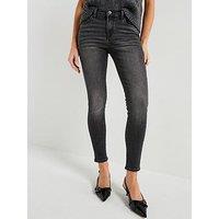Levi'S 710 Super Skinny Jeans - Dusty Days - Black