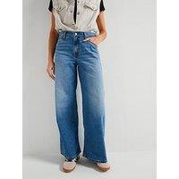 Levi'S 94 Baggy Wide Leg Jeans - Cool Vertical - Blue