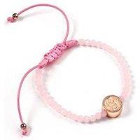 Wicked Glinda Rose Quartz Friendship Bracelet