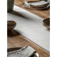 Gallery Direct Linen Effect Table Runner - Cream