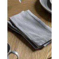 Gallery Direct Dove Napkin Grey (4Pk)