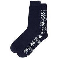 Crew Clothing 2 Pack Boot Ankle Socks - Navy