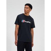 Berghaus Mens Classic Short Sleeve Sleeve Xl-Logo Tee - Black