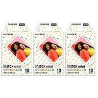 Fujifilm Instax Instax Mini Instant Photo Film - Sprinkles - 30 Shot Pack