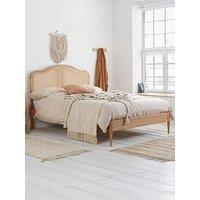 Birlea Leonie Rattan Bed Frame - Brown - Double