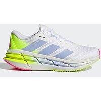 Adidas Womens Running Adistar 3 Trainers - White/Violet Tone/Lucid Lemon