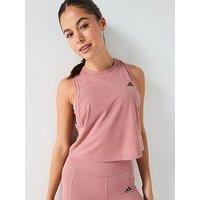 Adidas Womens Train Essentials Tank - Brown