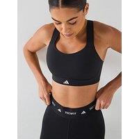 Adidas Womens Training High Support Sports Bra - Black