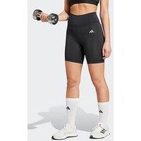 Adidas Womens Training Optime Essentials 7Inch Bike Shorts - Black