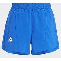Adidas Junior Boys Running Team Shorts - Blue