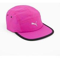 Puma Womens Running Essential 5 Panel Cap - Wild Berry