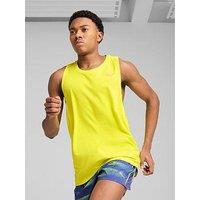 Puma Mens Running Velocity Tank - Yellow