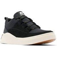Sorel Womens Out N About 4 Waterproof Low Sneakers - Black