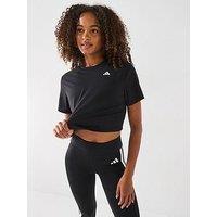 Adidas Womens Training Train Essentials T-Shirt - Black