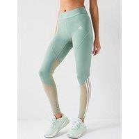 Adidas Womens Training Hyperglam Tights - Green