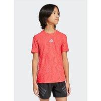 Adidas Junior Boys Running Champ Woven Shorts - Black