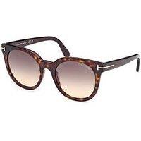 Tom Ford Moira Butterfly Sunglasses - Dark Havana