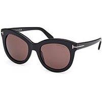 Tom Ford Odette Butterfly Sunglasses - Black